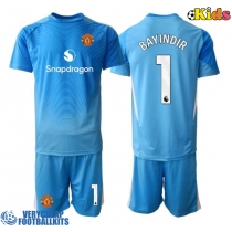 Manchester United Altay Bayindir #1 Goalkeeper Replica Home Minikit 2025-26 Short Sleeve (+ pants)